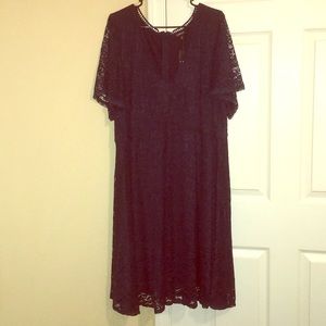 Women’s plus Lace skater dress